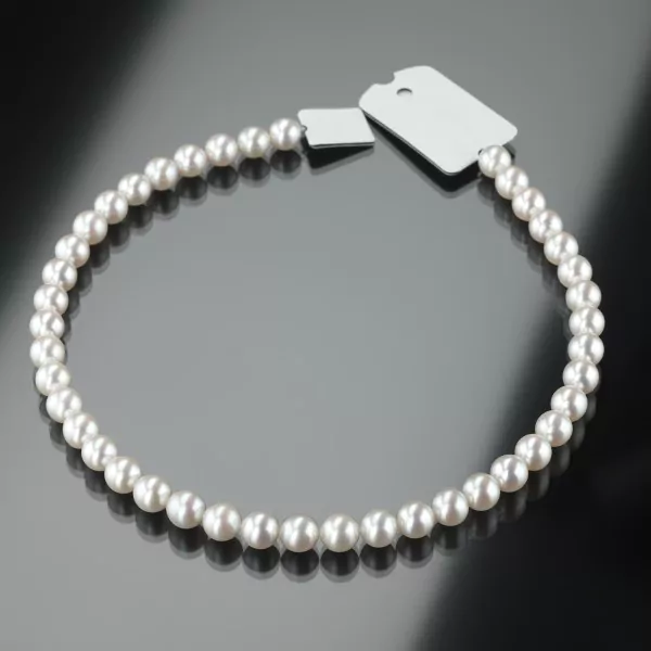 Feine Akoya-Zucht-Perlenkette