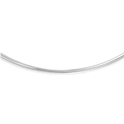 5-reihiges Edelstahl-Seil mit Bajonettverschluss | 42cm