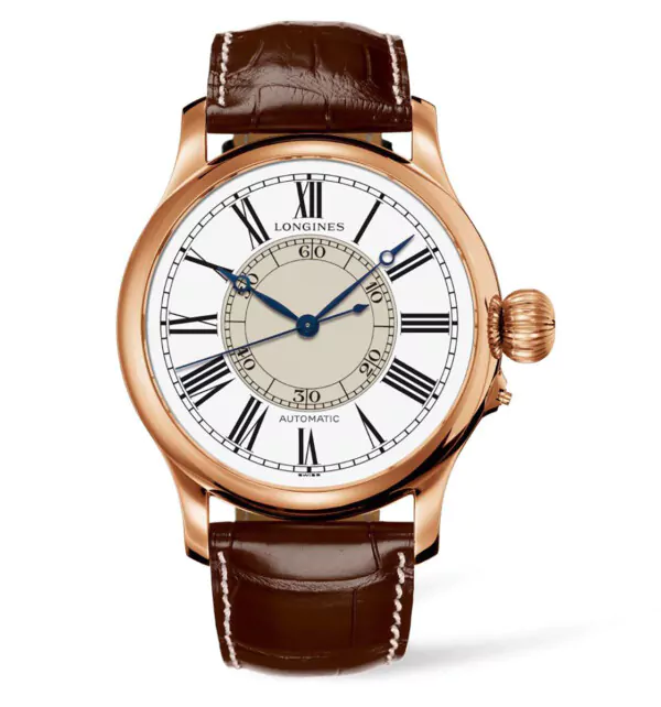  The Longines Weems Second-Setting Watch | 47,5 mm | 750 Roségold | L2.713.8.11.0