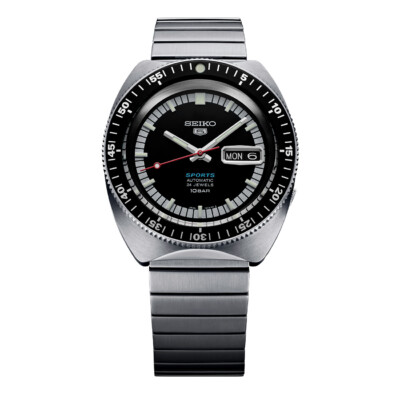 SEIKO 55th Anniversary Re-creation of the first 5 Sports watch | Limited Edition | 43,1 mm | Ref. SRPK17